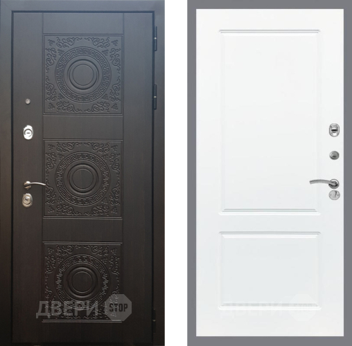 Входная металлическая Дверь Рекс (REX) 10 FL-117 Силк Сноу в Апрелевке