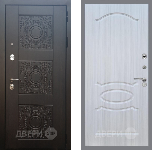 Входная металлическая Дверь Рекс (REX) 10 FL-128 Сандал белый в Апрелевке