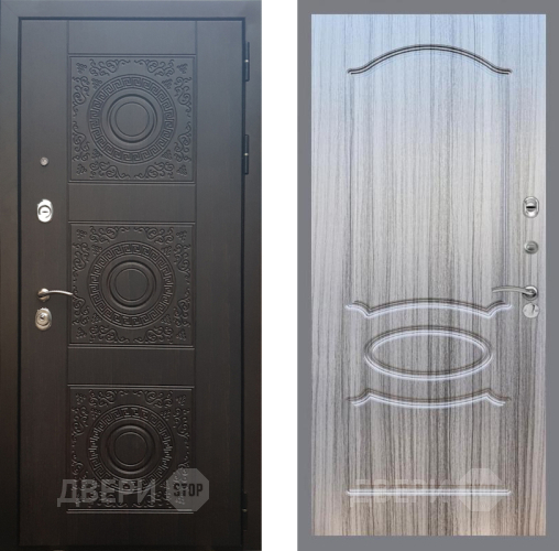 Входная металлическая Дверь Рекс (REX) 10 FL-128 Сандал грей в Апрелевке