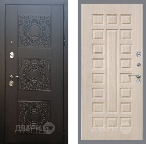 Входная металлическая Дверь Рекс (REX) 10 FL-183 Беленый дуб в Апрелевке