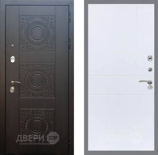 Входная металлическая Дверь Рекс (REX) 10 FL-290 Силк Сноу в Апрелевке