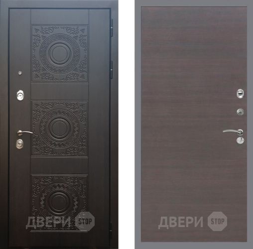 Входная металлическая Дверь Рекс (REX) 10 GL венге поперечный в Апрелевке