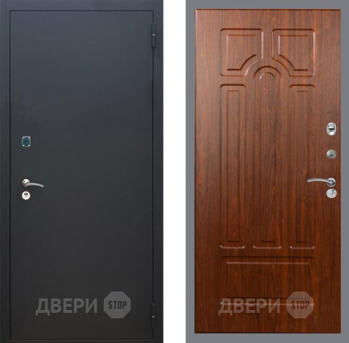 Входная металлическая Дверь Рекс (REX) 1A Черный Муар FL-58 Морёная берёза в Апрелевке