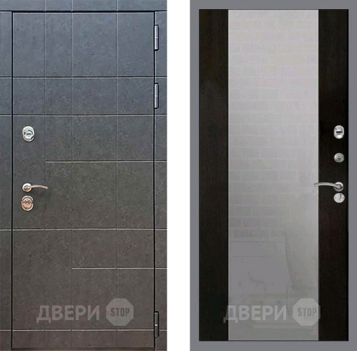 Входная металлическая Дверь Рекс (REX) 21 СБ-16 Зеркало Венге в Апрелевке