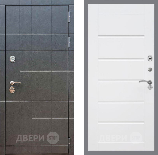 Входная металлическая Дверь Рекс (REX) 21 Сити Белый ясень в Апрелевке