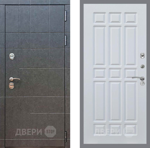 Входная металлическая Дверь Рекс (REX) 21 FL-33 Белый ясень в Апрелевке