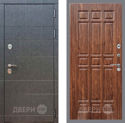 Входная металлическая Дверь Рекс (REX) 21 FL-33 орех тисненый в Апрелевке