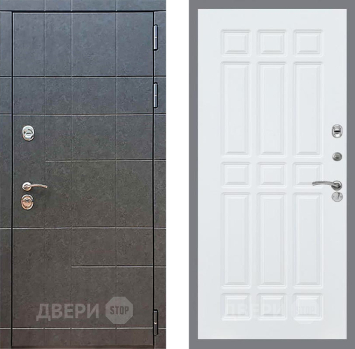 Входная металлическая Дверь Рекс (REX) 21 FL-33 Силк Сноу в Апрелевке