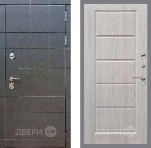 Входная металлическая Дверь Рекс (REX) 21 FL-39 Беленый дуб в Апрелевке