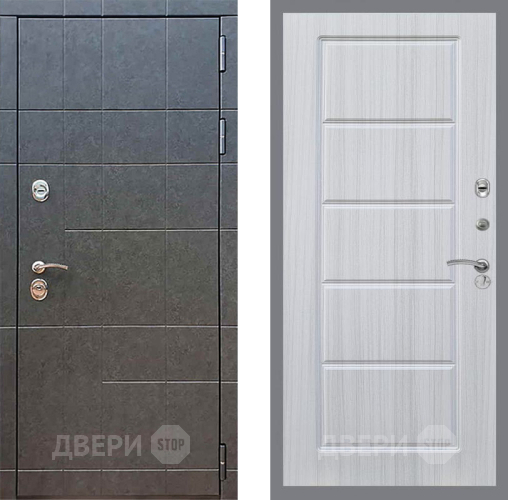 Входная металлическая Дверь Рекс (REX) 21 FL-39 Сандал белый в Апрелевке