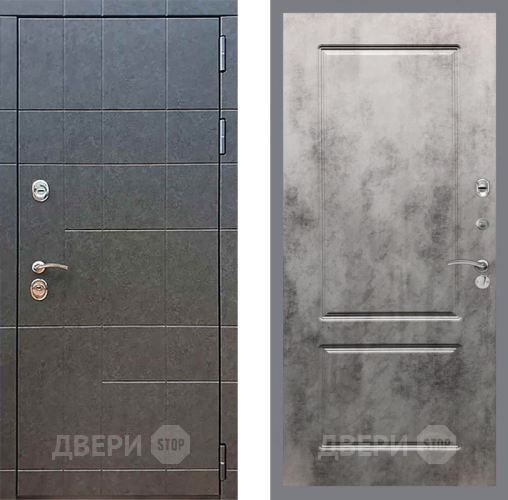 Входная металлическая Дверь Рекс (REX) 21 FL-117 Бетон темный в Апрелевке