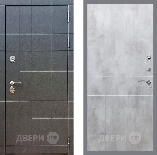 Входная металлическая Дверь Рекс (REX) 21 FL-290 Бетон светлый в Апрелевке