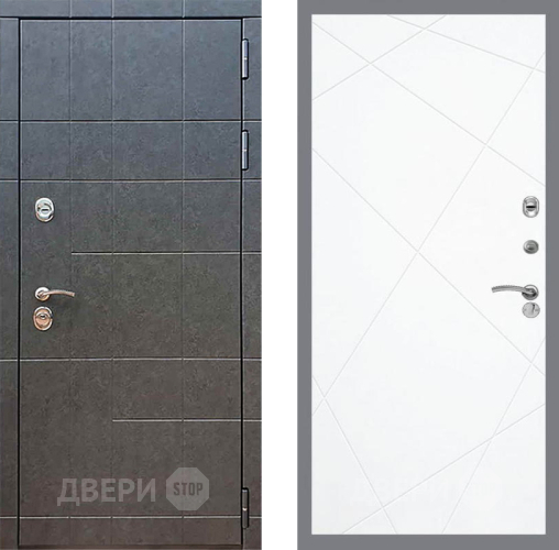 Входная металлическая Дверь Рекс (REX) 21 FL-291 Силк Сноу в Апрелевке