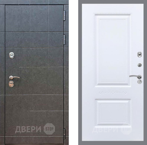 Входная металлическая Дверь Рекс (REX) 21 Смальта Силк Сноу в Апрелевке