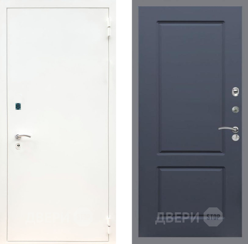 Дверь Рекс (REX) 1А Белая шагрень FL-117 Силк титан в Апрелевке