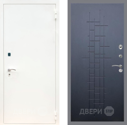 Дверь Рекс (REX) 1А Белая шагрень FL-289 Ясень черный в Апрелевке
