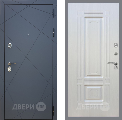 Входная металлическая Дверь Рекс (REX) 13 Силк Титан FL-2 Лиственница беж в Апрелевке