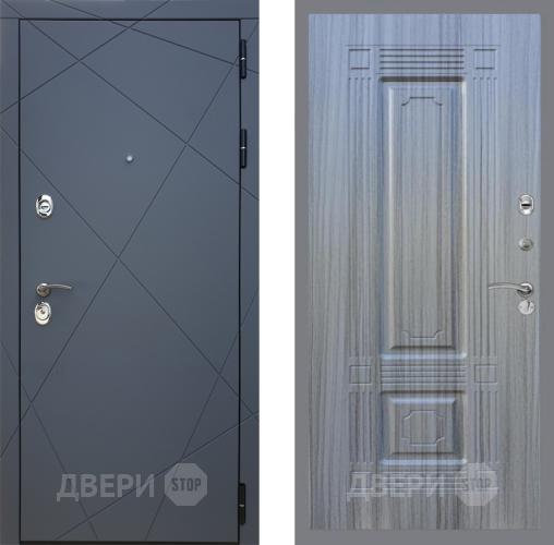 Входная металлическая Дверь Рекс (REX) 13 Силк Титан FL-2 Сандал грей в Апрелевке