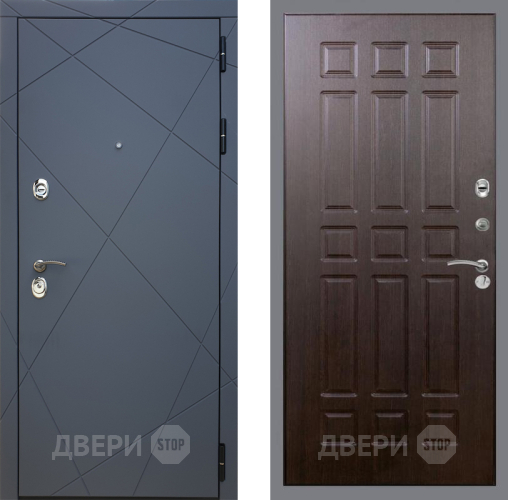 Входная металлическая Дверь Рекс (REX) 13 Силк Титан FL-33 Венге в Апрелевке