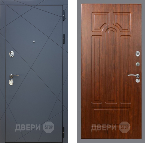 Входная металлическая Дверь Рекс (REX) 13 Силк Титан FL-58 Морёная берёза в Апрелевке