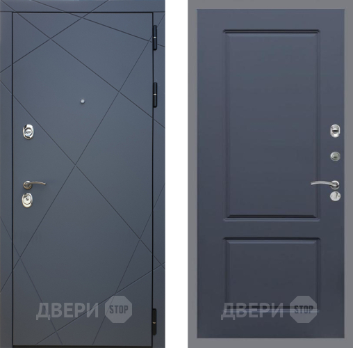 Входная металлическая Дверь Рекс (REX) 13 Силк Титан FL-117 Силк титан в Апрелевке