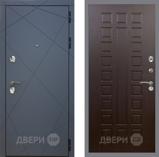 Входная металлическая Дверь Рекс (REX) 13 Силк Титан FL-183 Венге в Апрелевке