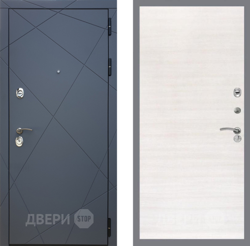 Входная металлическая Дверь Рекс (REX) 13 Силк Титан GL Акация в Апрелевке