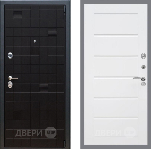 Входная металлическая Дверь Рекс (REX) 12 Сити Белый ясень в Апрелевке
