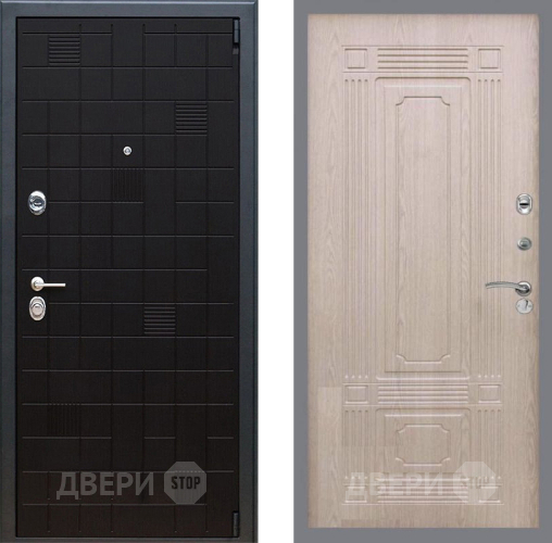 Входная металлическая Дверь Рекс (REX) 12 FL-2 Беленый дуб в Апрелевке