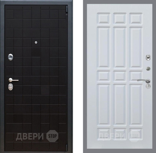 Входная металлическая Дверь Рекс (REX) 12 FL-33 Белый ясень в Апрелевке