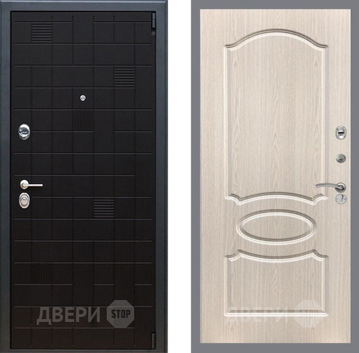 Входная металлическая Дверь Рекс (REX) 12 FL-128 Беленый дуб в Апрелевке