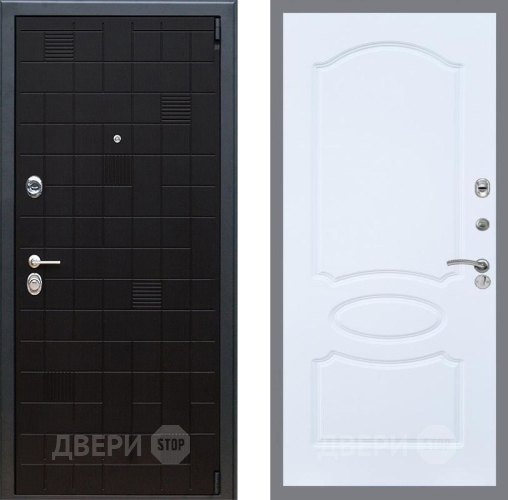 Входная металлическая Дверь Рекс (REX) 12 FL-128 Силк Сноу в Апрелевке
