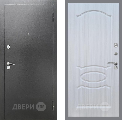 Входная металлическая Дверь Рекс (REX) Сити FL-128 Сандал белый в Апрелевке