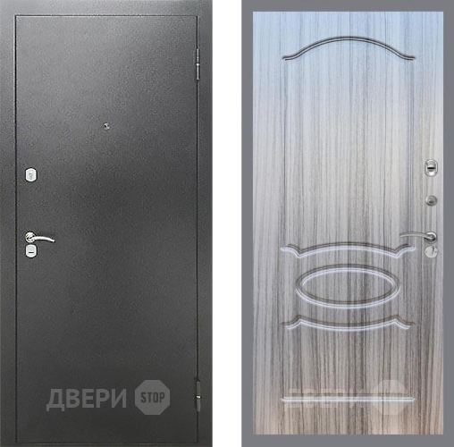 Входная металлическая Дверь Рекс (REX) Сити FL-128 Сандал грей в Апрелевке