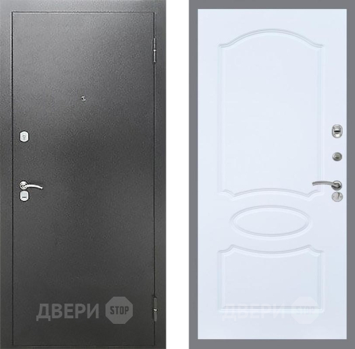 Входная металлическая Дверь Рекс (REX) Сити FL-128 Силк Сноу в Апрелевке
