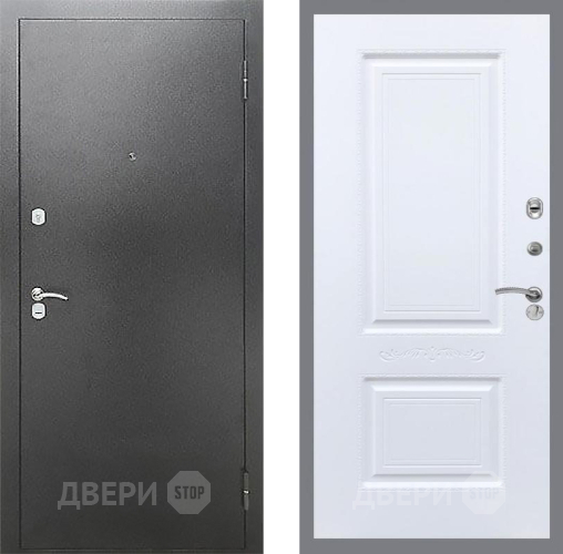 Входная металлическая Дверь Рекс (REX) Сити Смальта Силк Сноу в Апрелевке