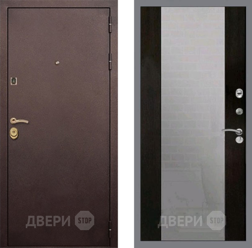 Входная металлическая Дверь Рекс (REX) Лайт 3К СБ-16 Зеркало Венге в Апрелевке