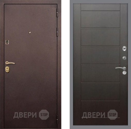 Входная металлическая Дверь Рекс (REX) Лайт 3К Сити Венге в Апрелевке