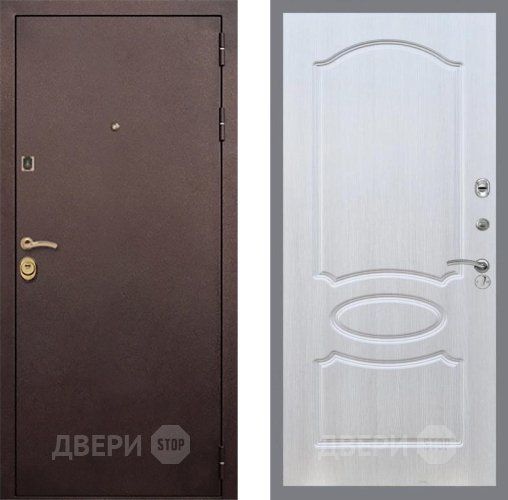 Входная металлическая Дверь Рекс (REX) Лайт 3К FL-128 Лиственница беж в Апрелевке
