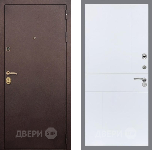 Входная металлическая Дверь Рекс (REX) Лайт 3К FL-290 Силк Сноу в Апрелевке