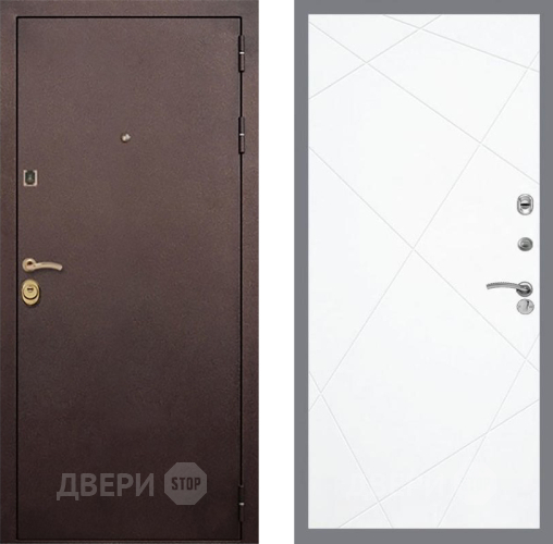 Входная металлическая Дверь Рекс (REX) Лайт 3К FL-291 Силк Сноу в Апрелевке