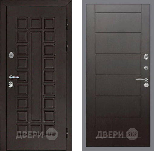 Входная металлическая Дверь Рекс (REX) Сенатор 3К Сити Венге в Апрелевке