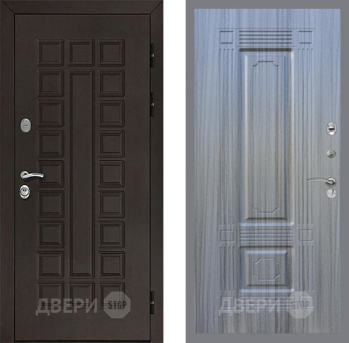 Входная металлическая Дверь Рекс (REX) Сенатор 3К FL-2 Сандал грей в Апрелевке
