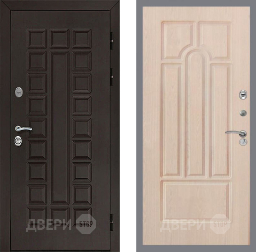 Входная металлическая Дверь Рекс (REX) Сенатор 3К FL-58 Беленый дуб в Апрелевке