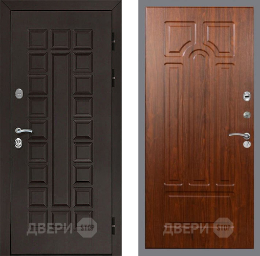 Входная металлическая Дверь Рекс (REX) Сенатор 3К FL-58 Морёная берёза в Апрелевке