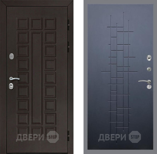 Входная металлическая Дверь Рекс (REX) Сенатор 3К FL-289 Ясень черный в Апрелевке
