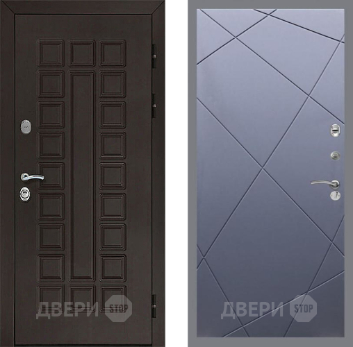 Входная металлическая Дверь Рекс (REX) Сенатор 3К FL-291 Силк титан в Апрелевке