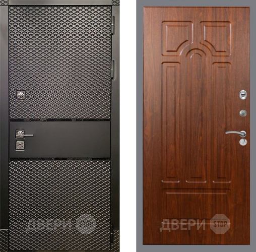 Входная металлическая Дверь Рекс (REX) 15 Черный Кварц FL-58 Морёная берёза в Апрелевке