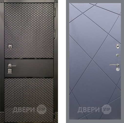 Входная металлическая Дверь Рекс (REX) 15 Черный Кварц FL-291 Силк титан в Апрелевке