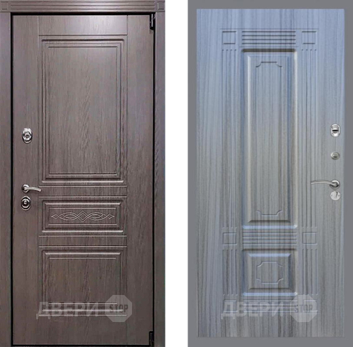 Входная металлическая Дверь Рекс (REX) Премиум-S FL-2 Сандал грей в Апрелевке